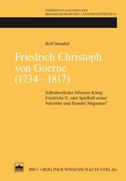 Friedrich Christoph von Goerne (1734 - 1817) - Cover