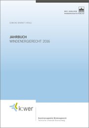 Jahrbuch Windenergierecht 2016 - Cover