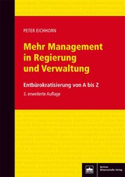 Mehr Management in Regierung und Verwaltung - Cover