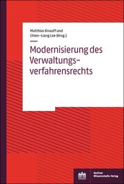 Modernisierung des Verwaltungsverfahrensrechts - Cover