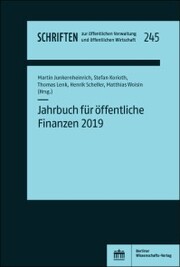 Jahrbuch für öffentliche Finanzen 2019 - Cover
