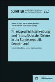 Finanzgeschichtsschreibung und finanzföderaler Diskurs in der Bundesrepublik Deutschland - Cover