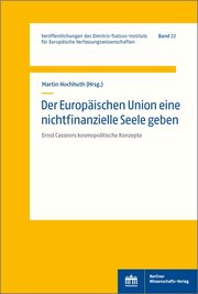 Der Europäischen Union eine nichtfinanzielle Seele geben - Cover