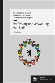Verfassung und Verwaltung von Berlin - Cover