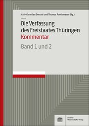 Die Verfassung des Freistaates Thüringen - Cover