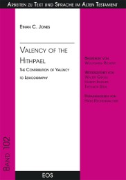 Valency of the Hithpael - Cover