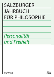 Salzburger Jahrbuch für Philosophie 65 (2020) - Cover