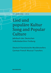 Lied und populäre Kultur - Song and Popular Culture 57 (2012)
