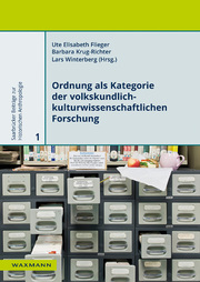 Ordnung als Kategorie der volkskundlich-kulturwissenschaftlichen Forschung - Cover