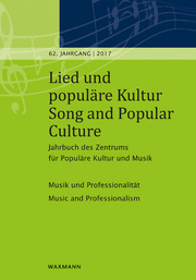Lied und populäre Kultur / Song and Popular Culture 62 (2017) - Cover