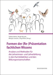 Formen der (Re-)Präsentation fachlichen Wissens - Cover