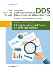 Bildungsforschung mit Daten der amtlichen Statistik - Cover