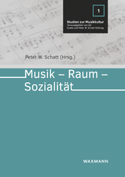 Musik - Raum - Sozialität - Cover