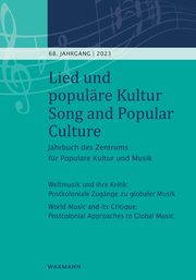 Lied und populäre Kultur / Song and Popular Culture - Cover
