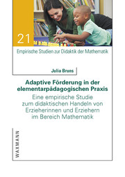 Adaptive Förderung in der elementarpädagogischen Praxis - Cover