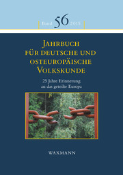 Jahrbuch für deutsche und osteuropäische Volkskunde