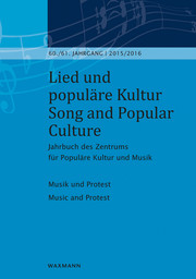 Lied und populäre Kultur / Song and Popular Culture 60/61 (2015/2016) - Cover