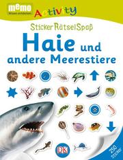 StickerRätselSpaß Haie und andere Meerestiere