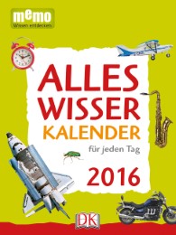 Alleswisser - Kalender für jeden Tag 2016 - Cover