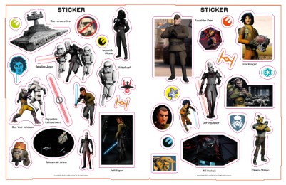 Star Wars Rebels - Das große Stickerbuch - Abbildung 1
