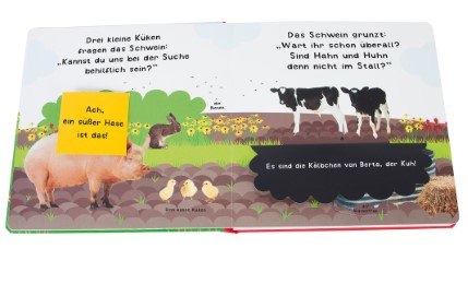 Klang-Klappenbuch. Tiere auf dem Bauernhof - Abbildung 3