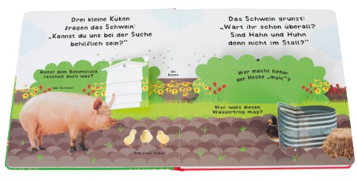 Klang-Klappenbuch. Tiere auf dem Bauernhof - Abbildung 4
