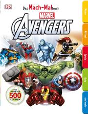 Das Mach-Malbuch Marvel Avengers - Cover