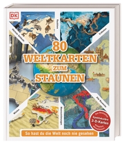 80 Weltkarten zum Staunen - Cover