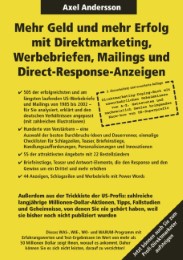 Mehr Geld und mehr Erfolg mit Direktmarketing, Werbebriefen, Mailings & Direct Response-Anzeigen - Cover