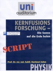 Kernfusions-Forschung - Cover