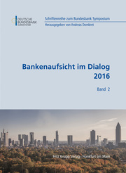 Bankenaufsicht im Dialog 2016 - Cover