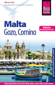 Reise Know-How Malta, Gozo, Comino (mit Valletta, Kulturhauptstadt 2018) - Cover