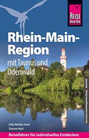 Rhein-Main-Region mit Taunus und Odenwald