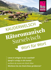 Sprachführer Rätoromanisch (Surselvisch) - Wort für Wort - Cover
