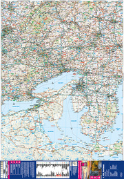 Landkarte USA 04, Nordost/Northeast (1:1.250.000): Maine, Maryland, New York, Ohio, West Virginia,... - Abbildung 3