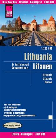 Landkarte Litauen und Kaliningrad/Lithuania and Kaliningrad (1:325.000) - Cover
