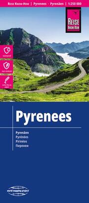 Landkarte Pyrenäen/Pyrenees (1:250.000) - Cover
