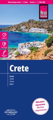 Reise Know-How Landkarte Kreta/Crete (1:140.000)