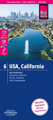 Reise Know-How Landkarte USA 6, Kalifornien (1:850.000)