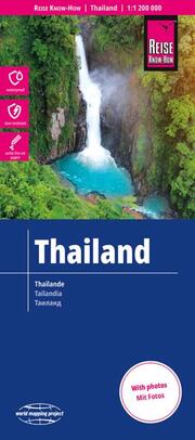 Landkarte Thailand (1:1.200.000)