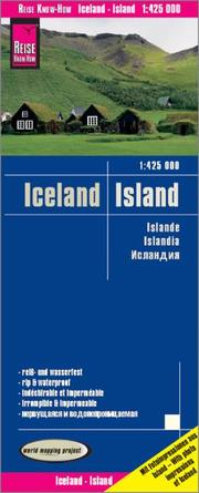 Landkarte Island/Iceland (1:425.000)