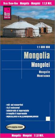 Landkarte Mongolei (1:1.600.000)