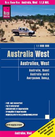 Landkarte Australien, West/Australia, West (1:1.800.000)