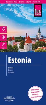 Landkarte Estland/Estonia (1:275.000) - Cover