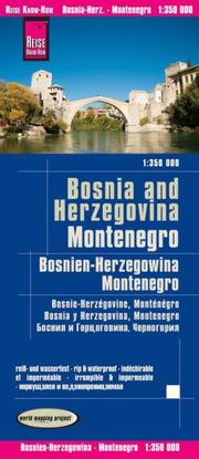 Bosnien-Herzegowina, Montenegro/Bosnia and Herzegovina, Montenegro (1:350.000)