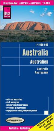 Landkarte Australien/Australia (1:4.000.000)