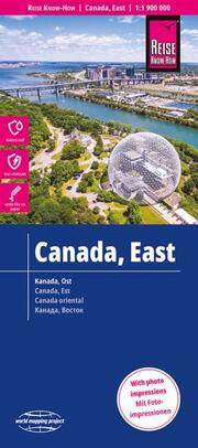 Reise Know-How Landkarte Kanada Ost (1:1.900.000)
