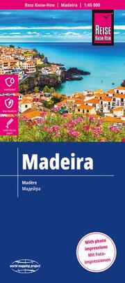 Landkarte Madeira