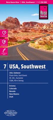 USA 07, Südwest (1:1.250.000): Arizona, Colorado, Nevada, Utah, New Mexico