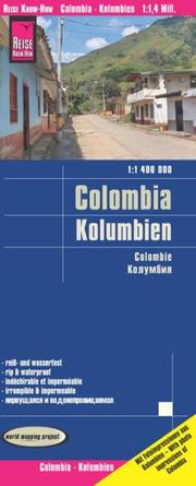 Landkarte Kolumbien/Colombia (1:1.400.000) - Cover